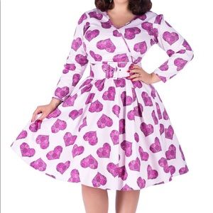 Lady Voluptuous Cosette dress, Queen of Hearts.